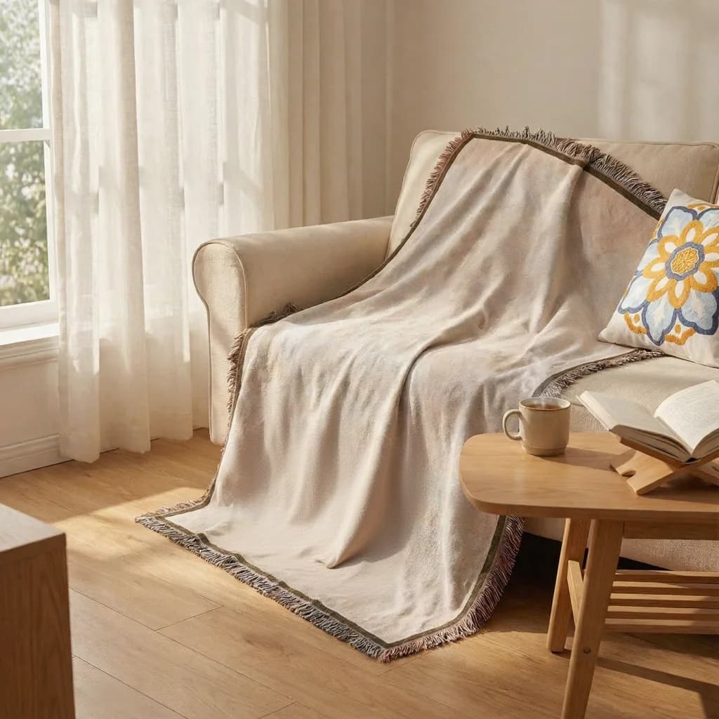 Pătură decorativă tip tapiserie pentru canapea, pat sau perete