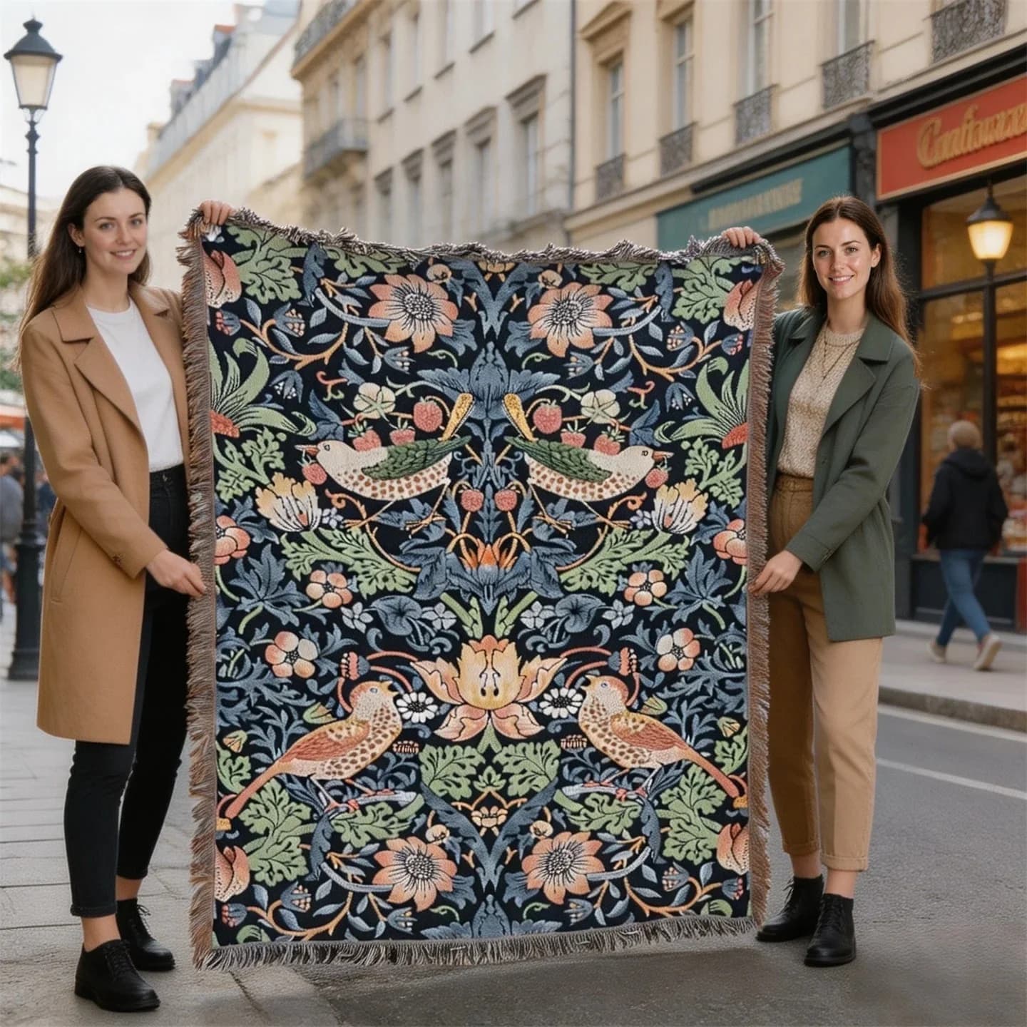Pătură din poliester și bumbac pentru canapea, tapiserie 130x160cm